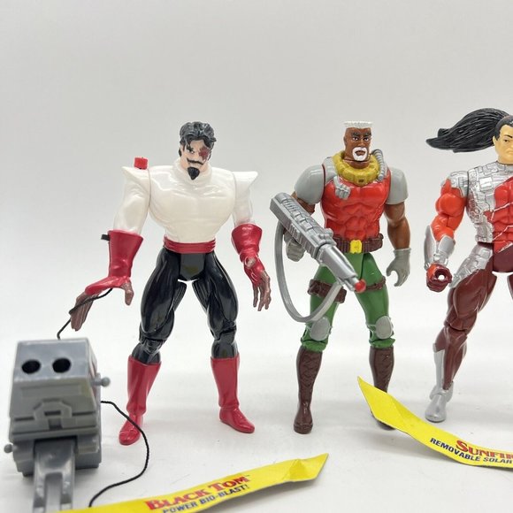 Marvel X-Men Mutant Genesis Sunfire X Force Black Tom & GW Bridge Action Figures - Picture 3 of 5